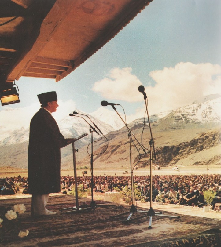 Aga Khan in Badakhshan