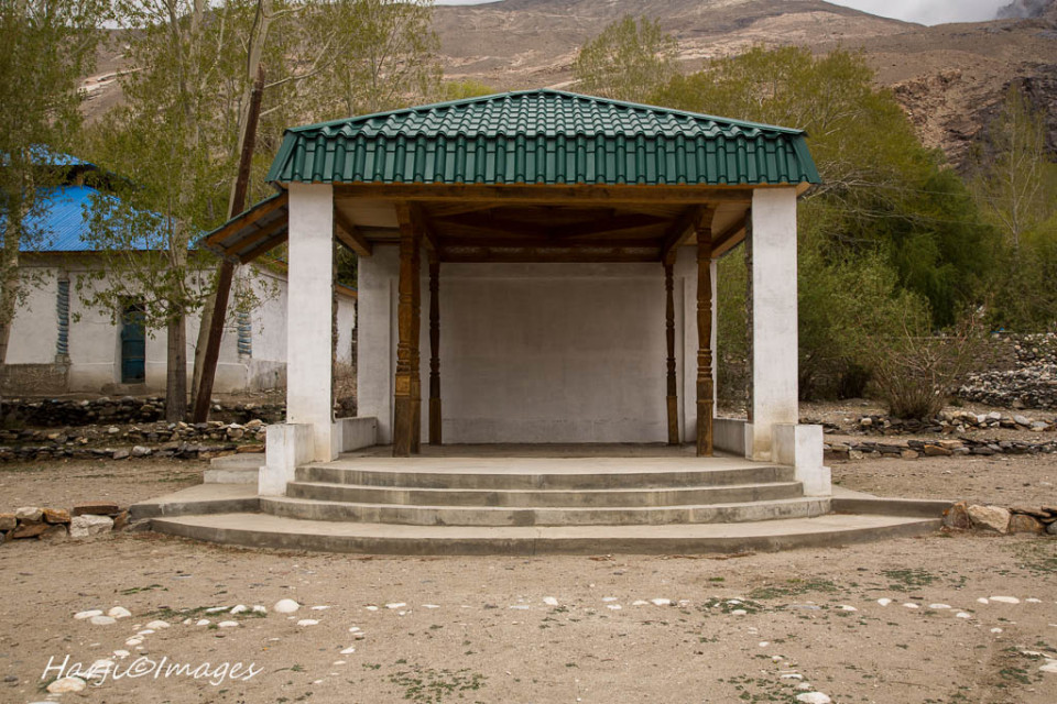 Aga Khan stage in Landar Badakhshan where he met his community 1995