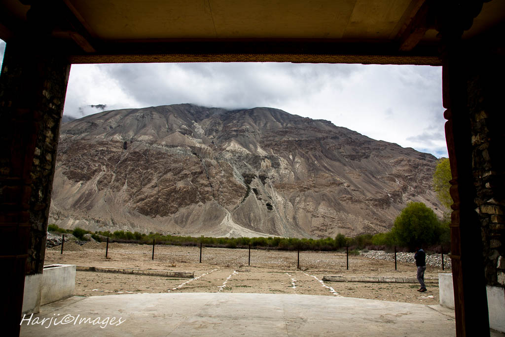 Aga Khan meeting location with his community in Langar Badakhshan, 1995 visit.