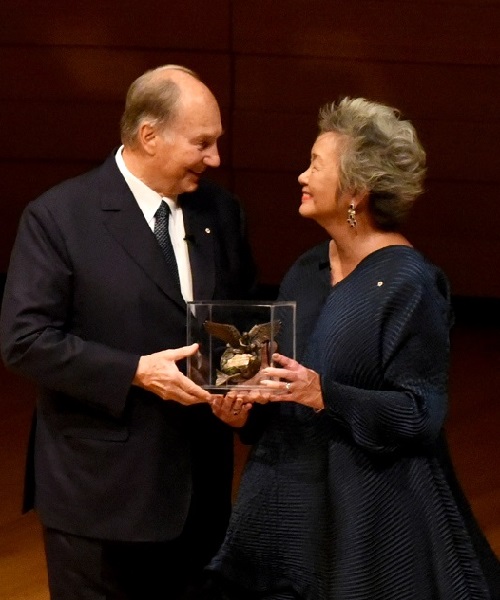 adrienne clarkson global citizen award to aga khan