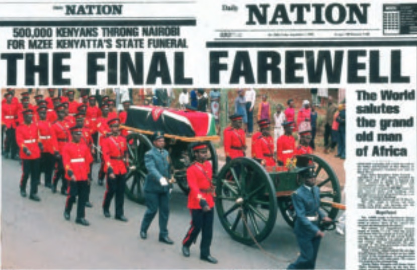 Jomo Kenyatta final farewell