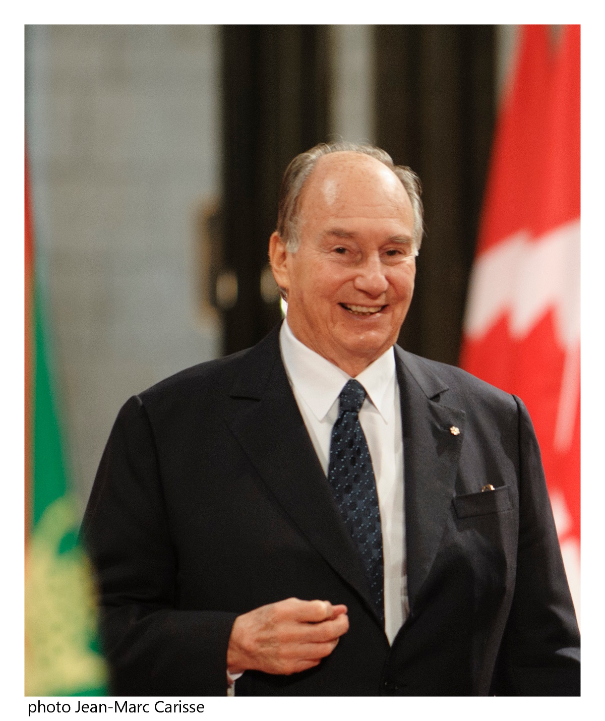 Aga Khan portrait by Jean Marc Carisse