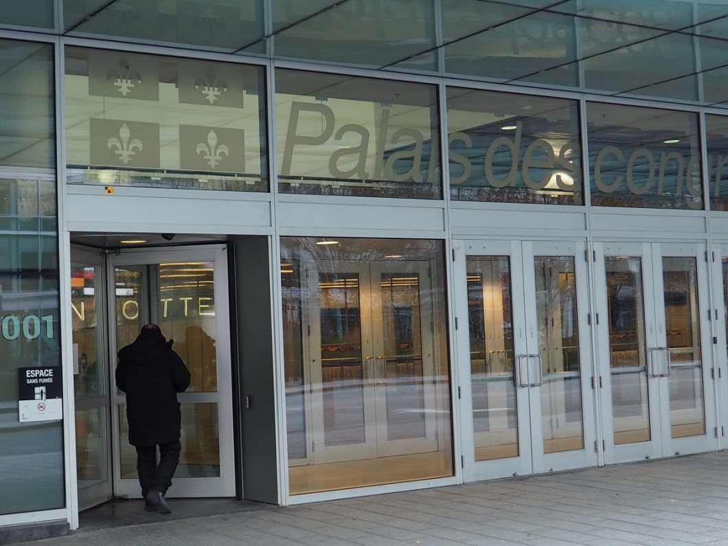 Main entrance Palais des Congres Montreal