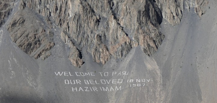 Hunza welcome for aga khan