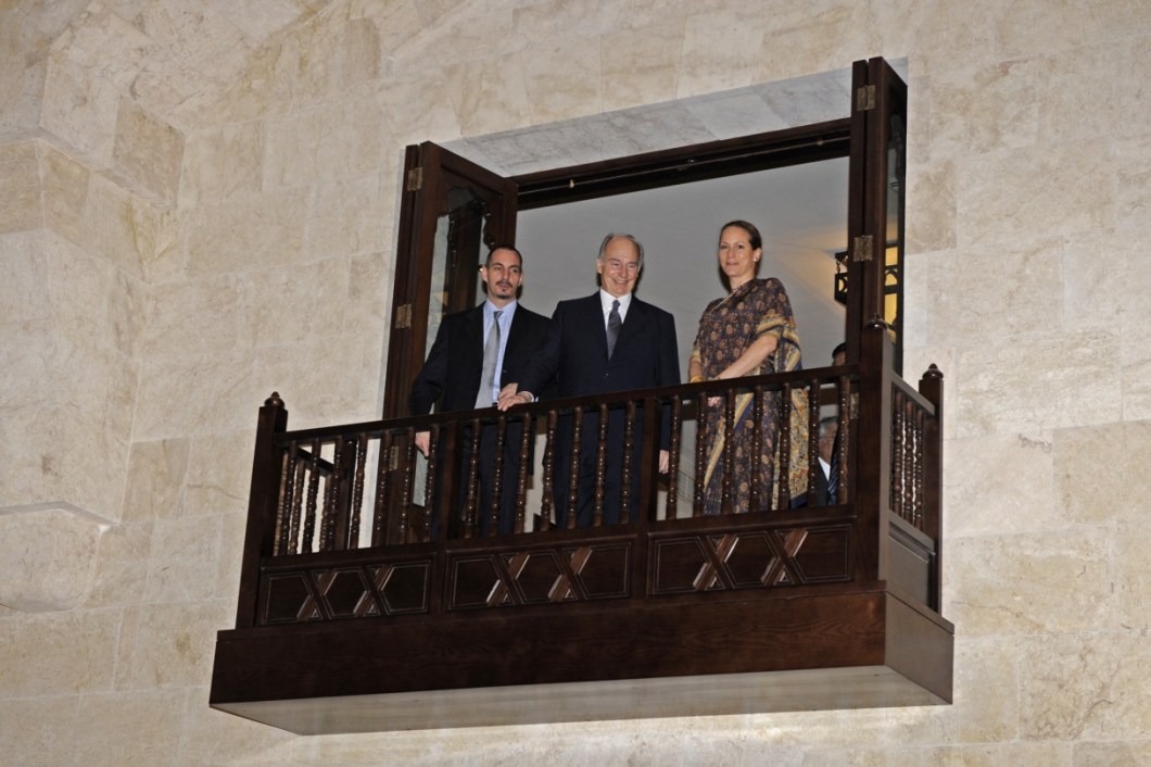 910_Ismaili Centre Dubai Opening Aga Khan Prince Rahim and Princess Zahra
