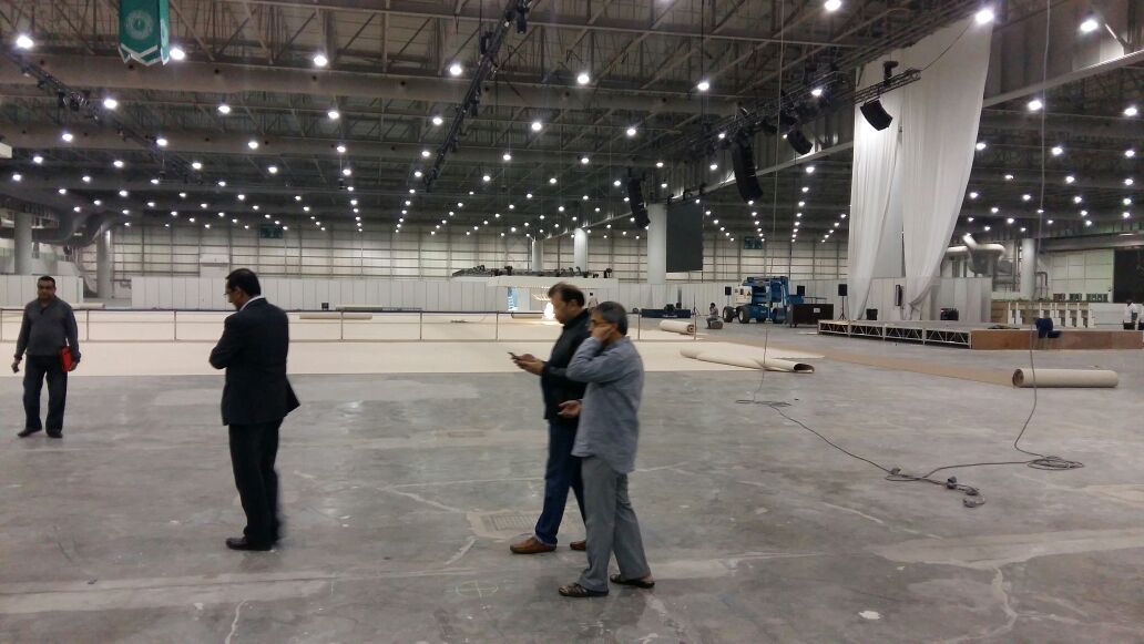 Aga Khan Diamond Jubilee Dubai Preparations 06