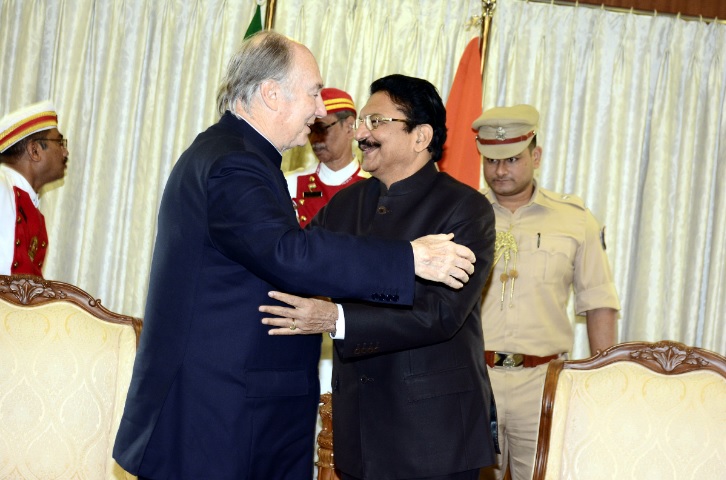 Aga Khan meets with Governor of Maharashtra