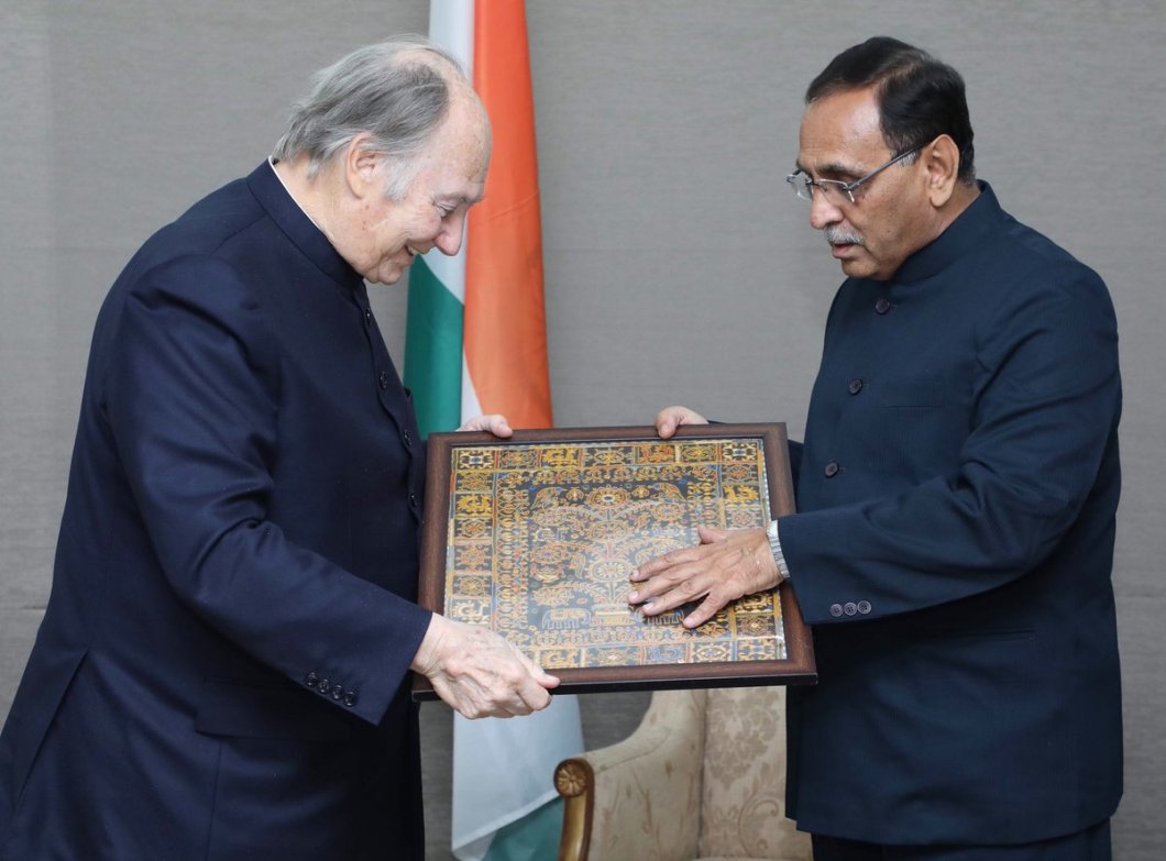 Chief Minister of Gujarat and the Aga Khan
