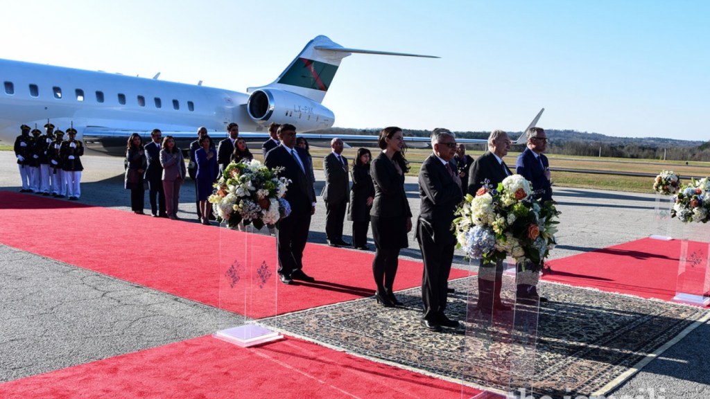 Aga Khan Diamond Jubilee Visit USA Flowers 001