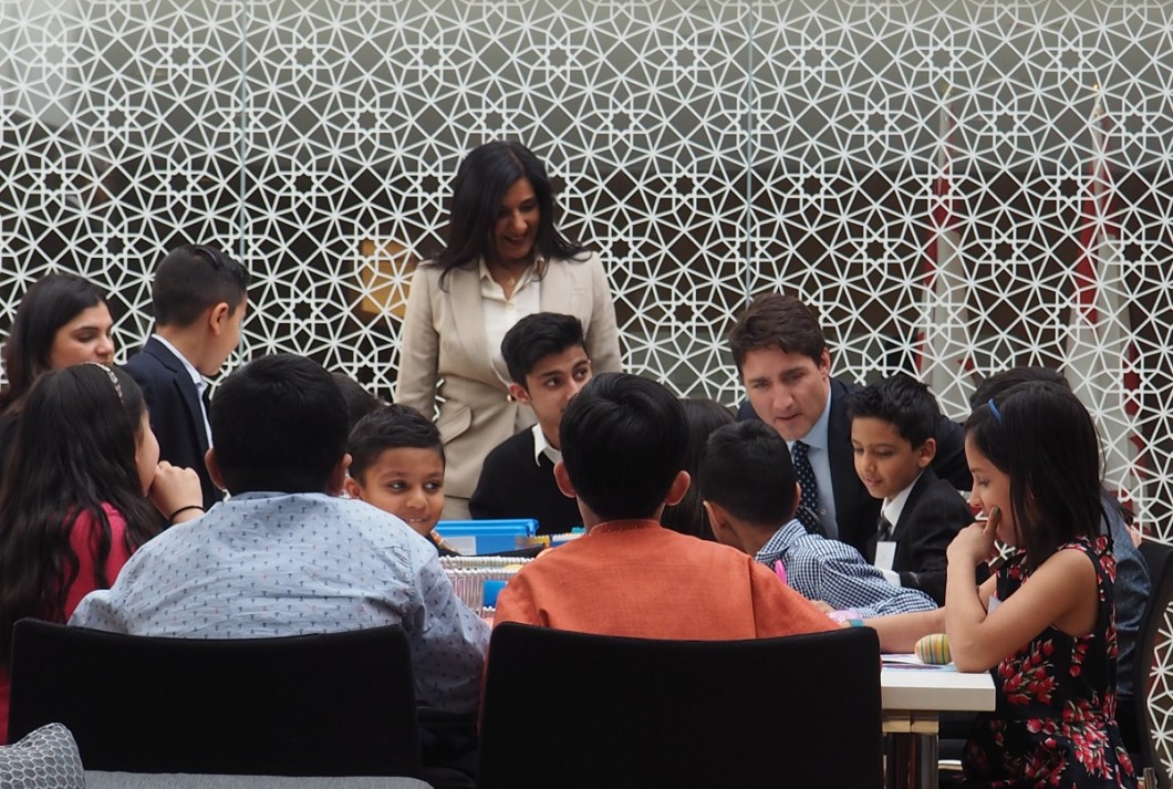 Prime Minister Justin Trudeau at the Ismaili Centre on Navroz, 21 March 2018