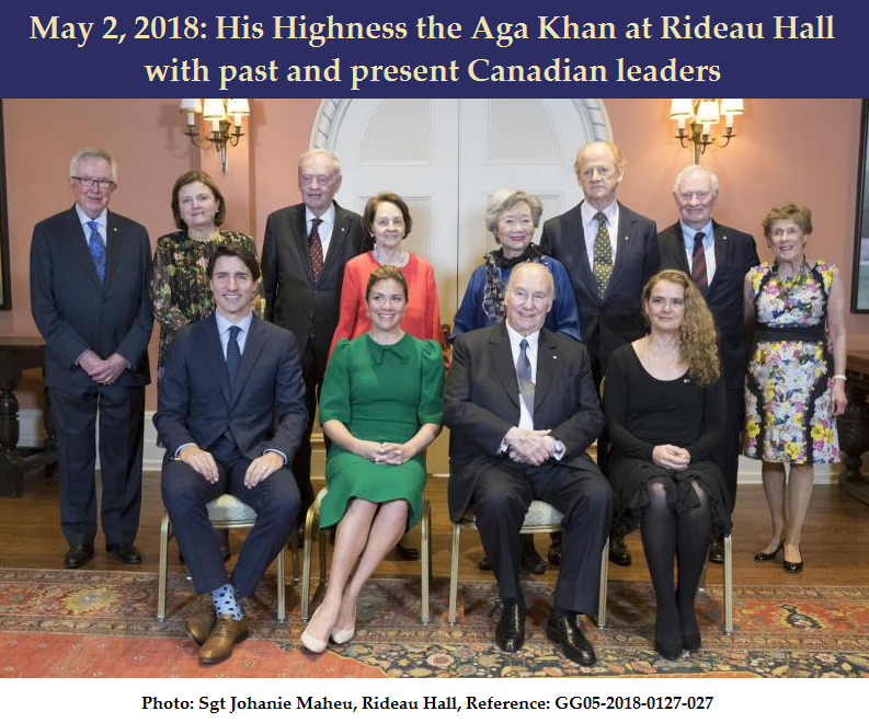 Aga Khan with Governor Generals and Prime Ministers of Canada Featured Image