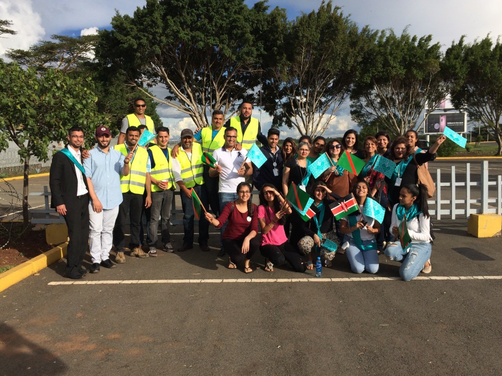 IMG_5881-Aga Khan Volunteers at Nairobi airport