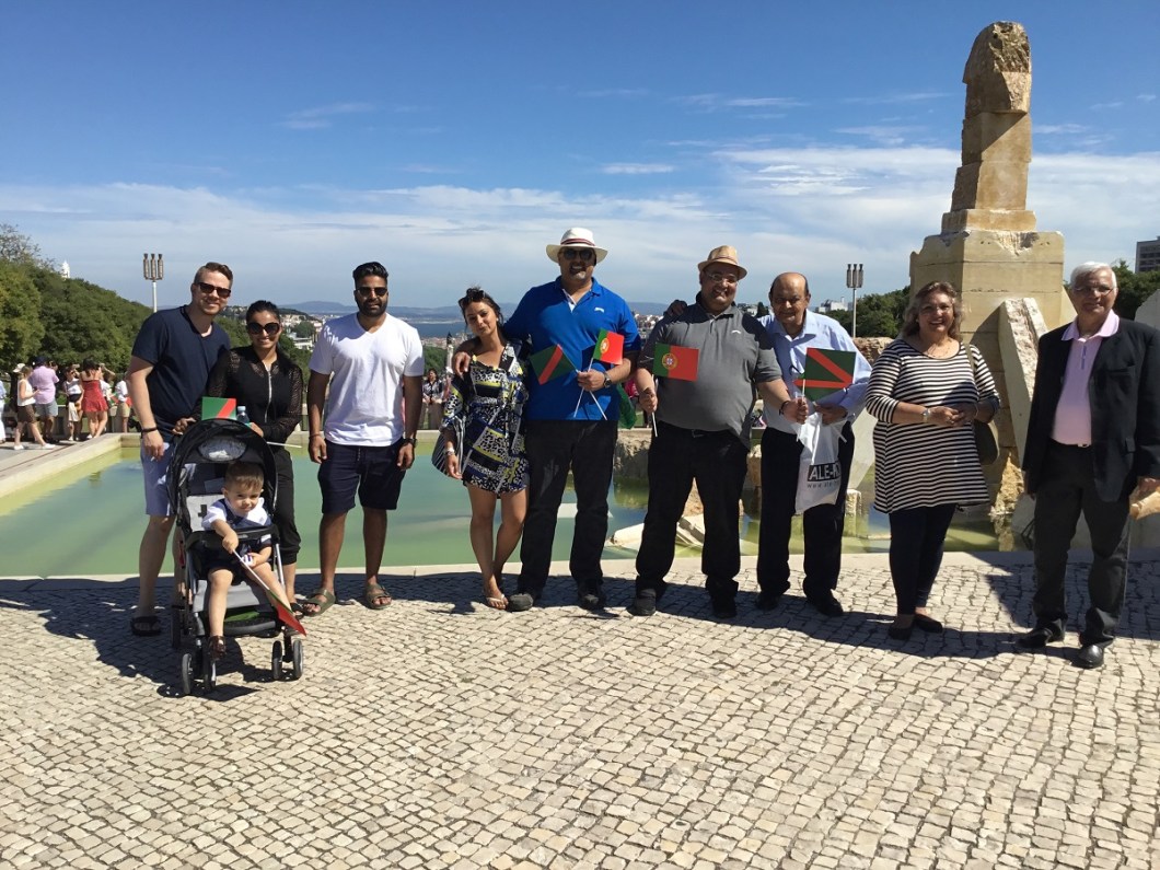 Ismailis at Park to welcome Aga Khan for Diamond Jubilee, Lisbon 010