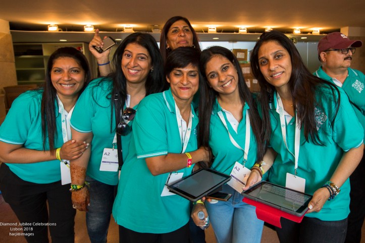 Ismaili volunteers in Lisbon Aga Khan Diamond Jubilee