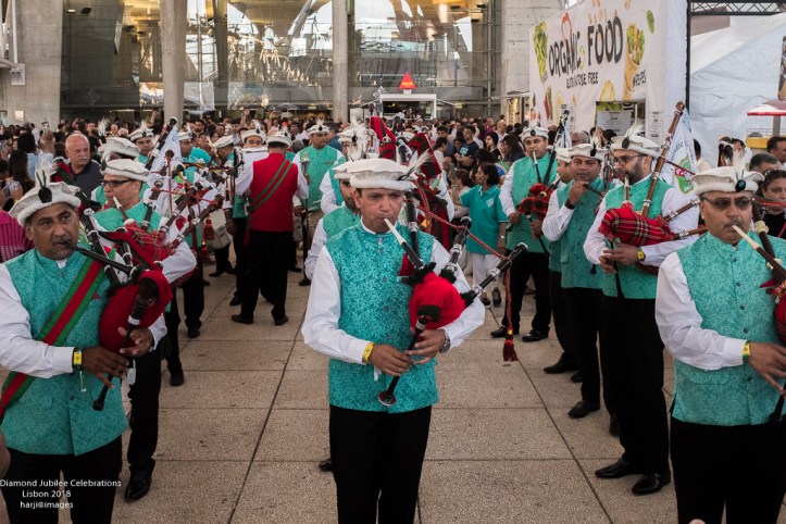 Ismaili pipe band Aga Khan Diamond Jubilee