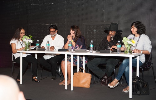 Yasmin Jiwani and panel