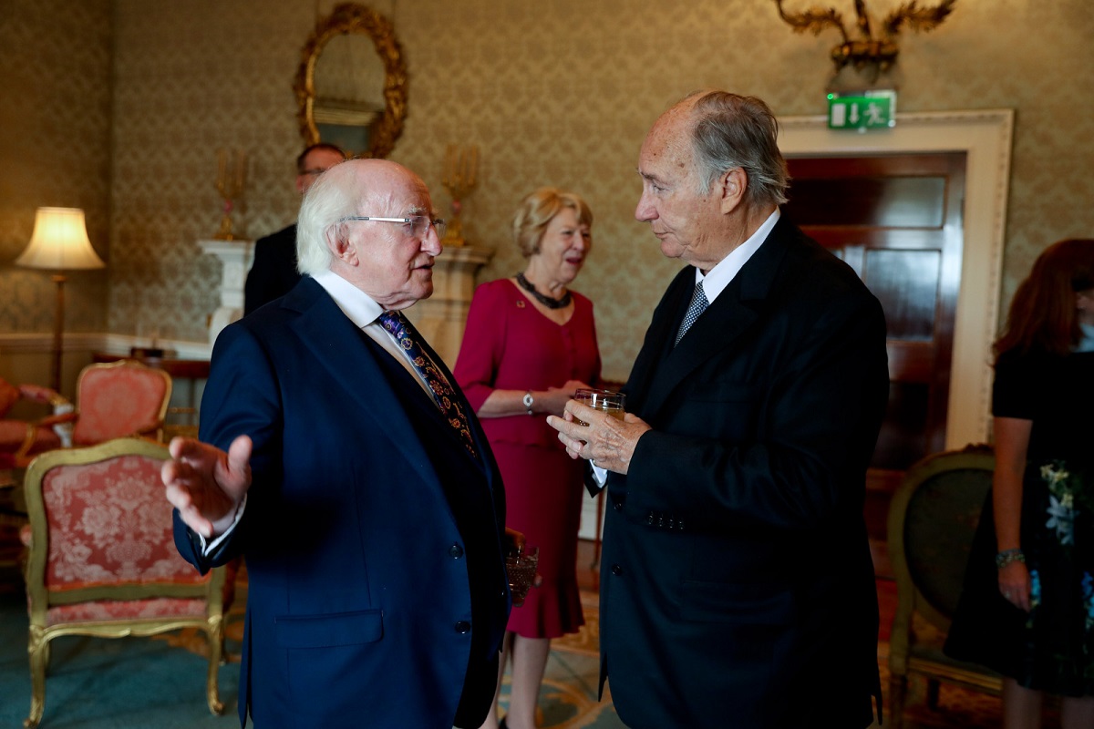 president higgins meets with prince shah karim al hussaini, aga khan iv_5m