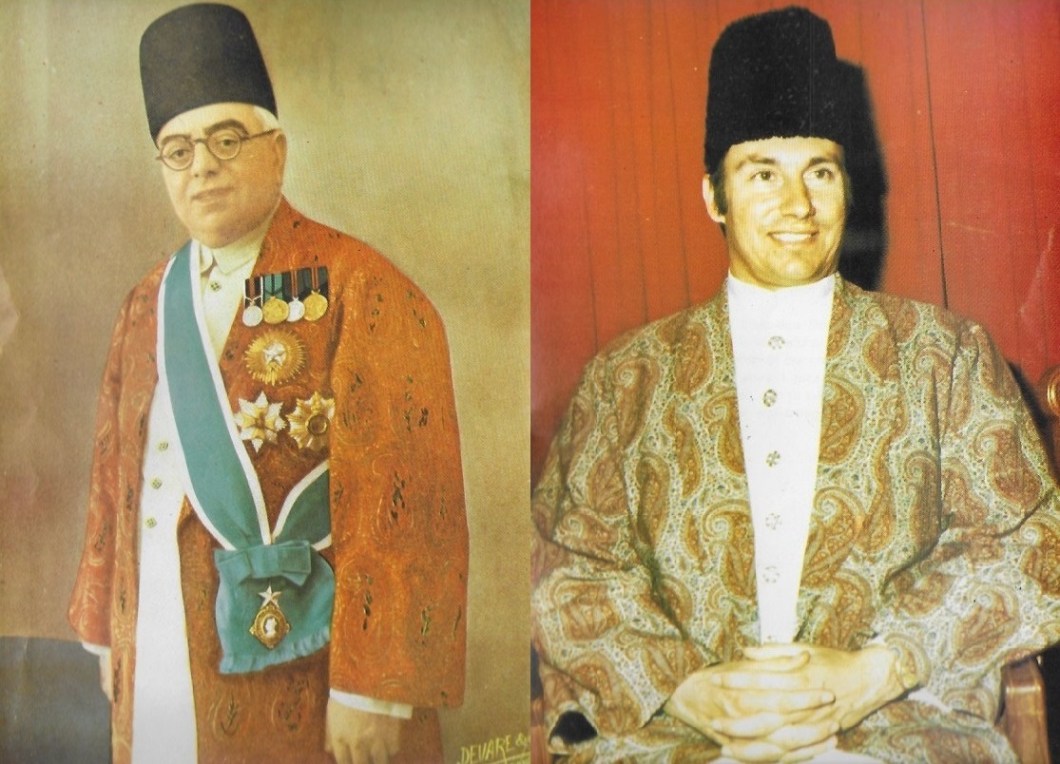 His Highness the Aga Khan III and His Highness the Aga Khan IV