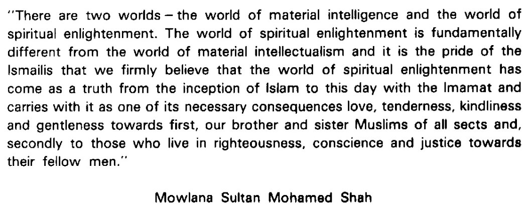 Mawlana Sultan Mahomed Shah Ag Khan III Platinum Jubilee Message