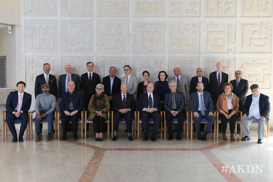 Aga Khan with Steering Committee and Master Jury of Music Awards at Lisbon Ismaili Centre