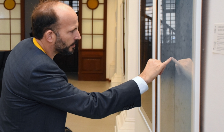 Prince Hussain at marine exhibition in Nairobi