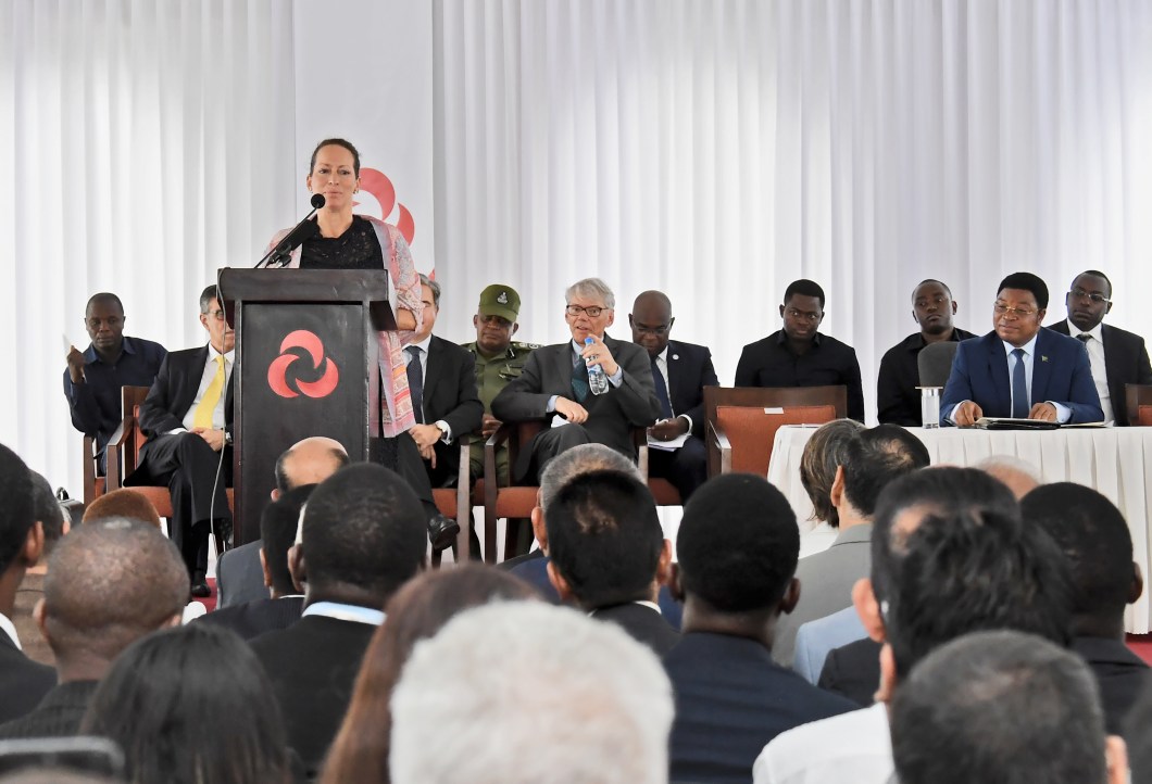 Princess Zahra at phase 2 expansion Aga Khan Hospital in Dar es Salaam