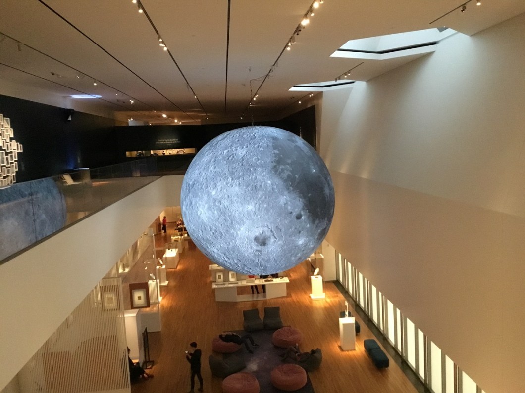 Moon sculpture rendition Aga Khan Museum 2019 photo 1