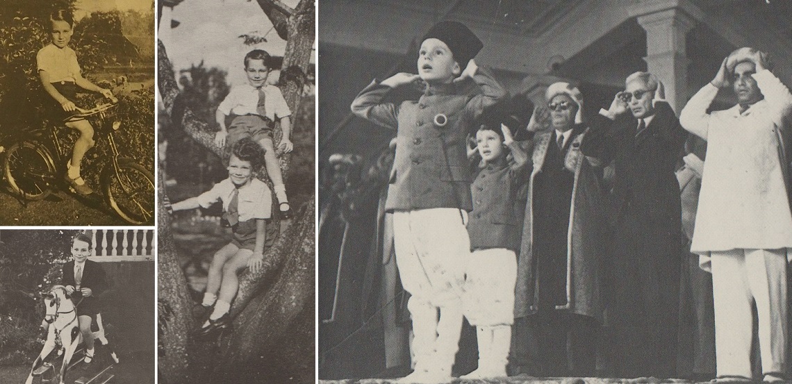  Prince Karim and Prince Amyn during their childhood in Kenya. Photo: 1982 Africa Ismaili. Barakah