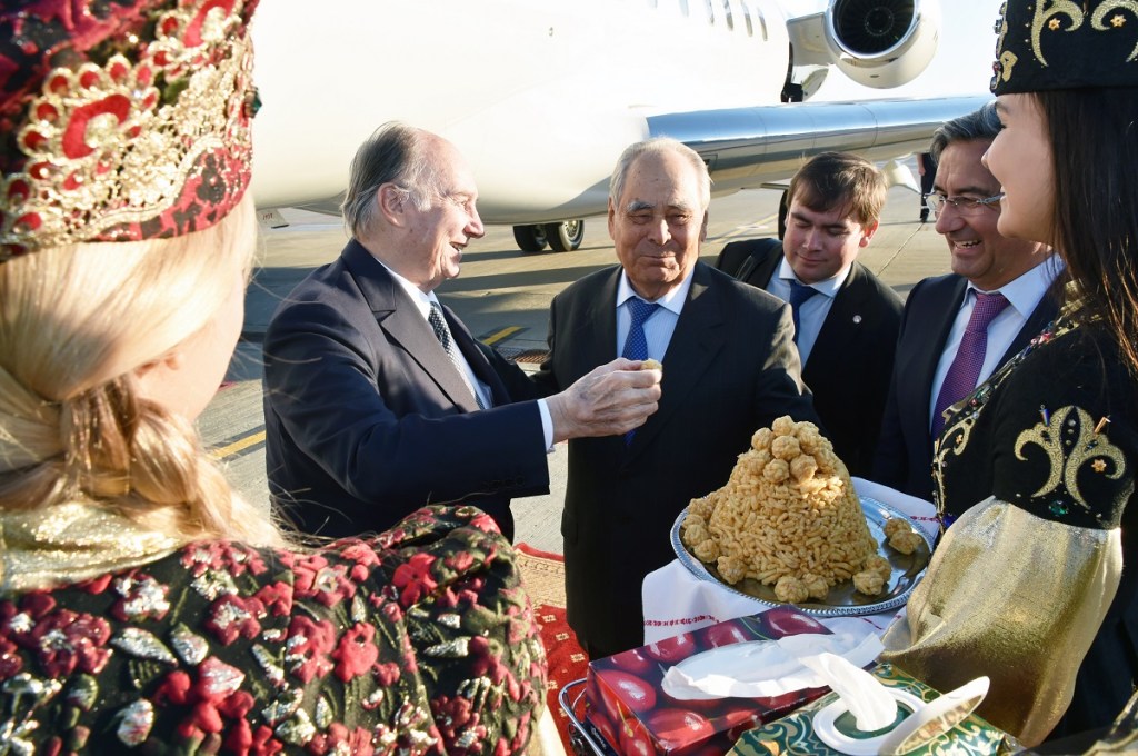 Aga Khan arrives in Kazan on September 11, 2019