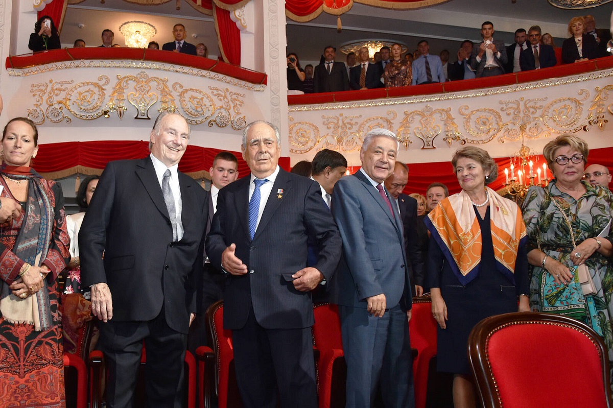  His Highness the Aga Khan and Mintimer Shaimiev