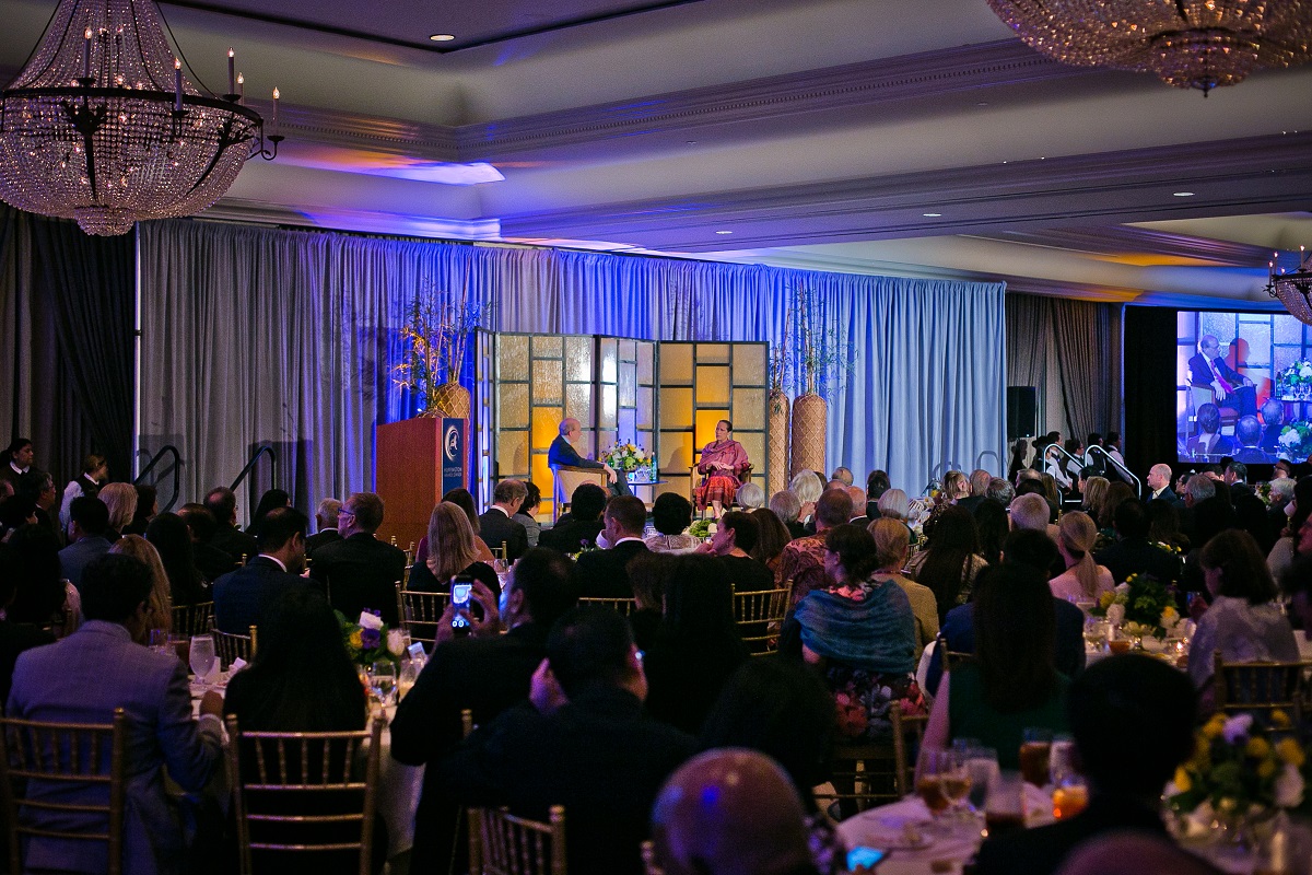 Asia Society Texas Center Huffington Award  to Princess Zahra Aga Khan, October 10, 2019.