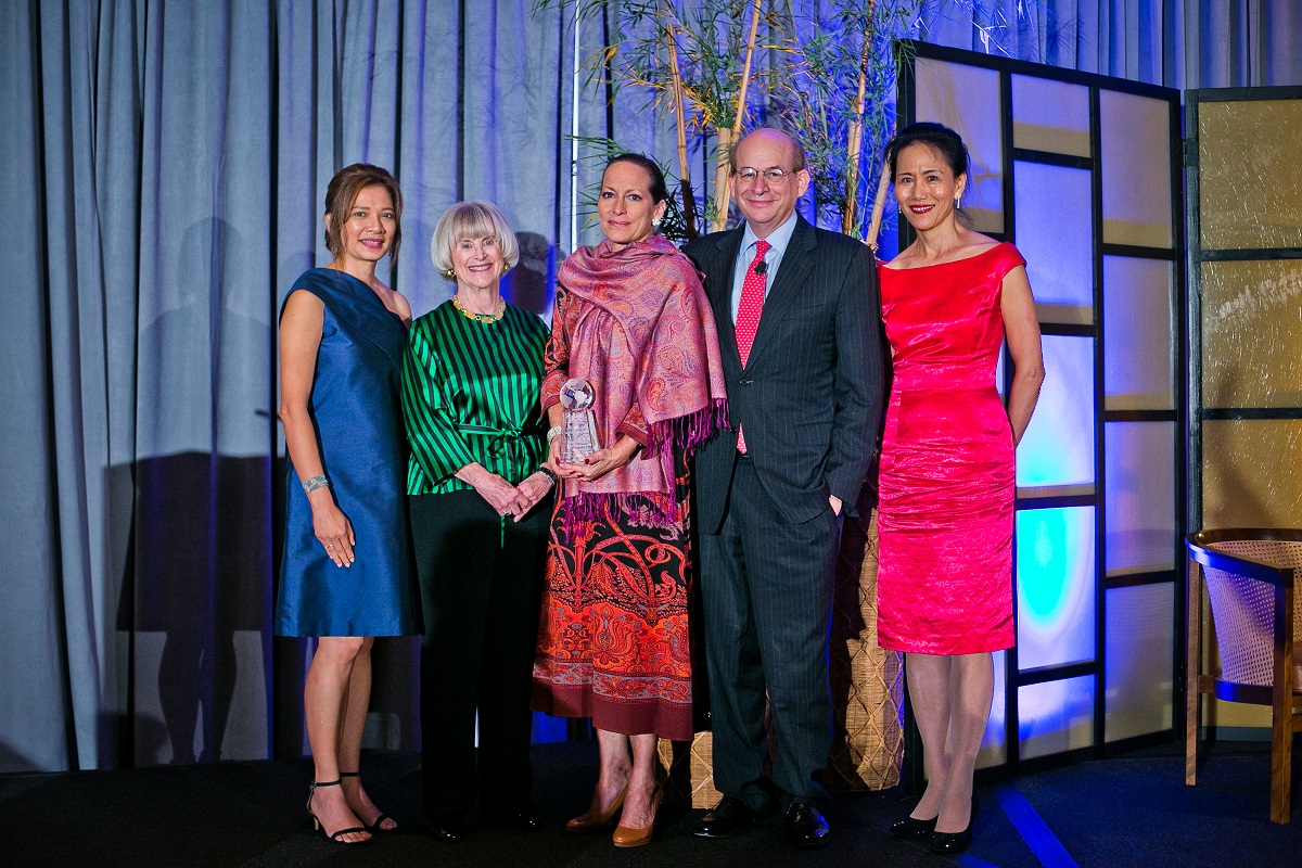 Asia Society Texas Center Huffington Award  to Princess Zahrra Aga Khan, October 10, 2019.