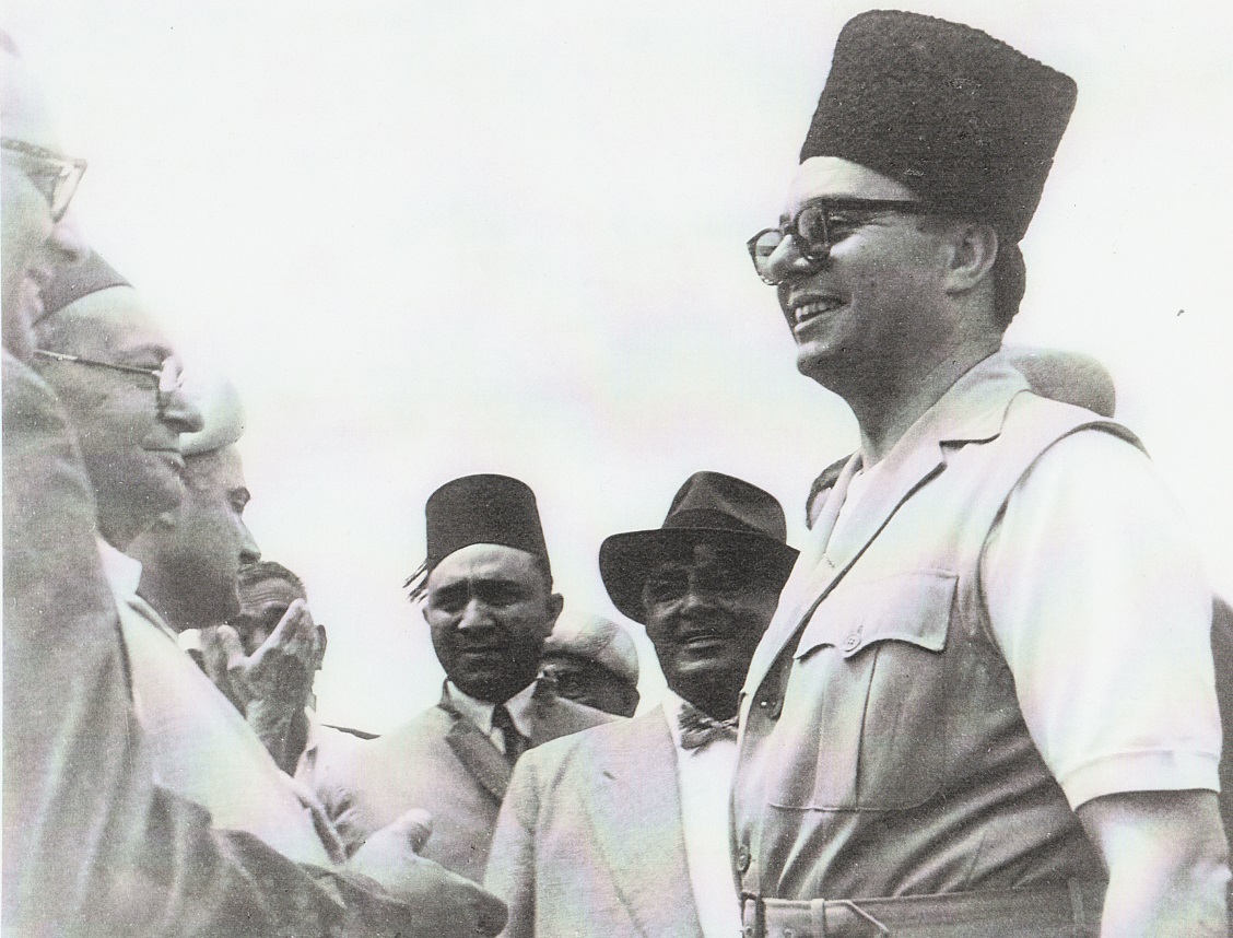 Prince Aly Khan and Rita Hayworth visit Arusha, Tanganyika, now Tanzania, in 1951