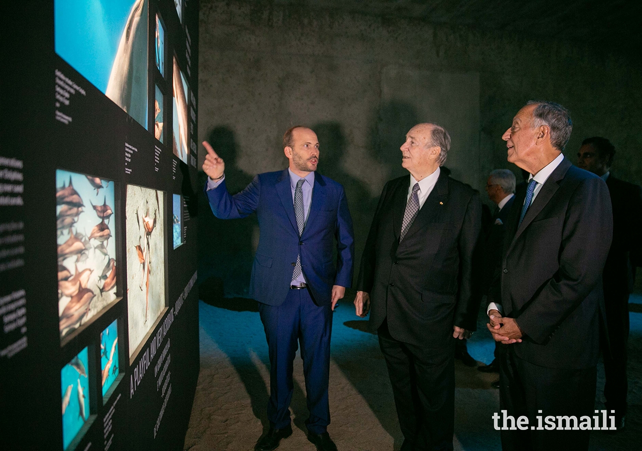 Hussain Aga Khan, His Highness the Aga Khan and President Marcelo Rebelo de Sousa, Living Sea, Barakah