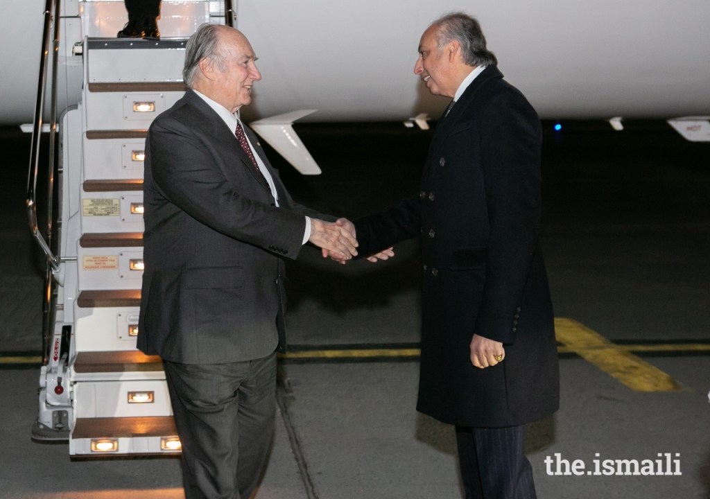 Aga Khan arrives in Ottawa for 2019 Global Pluralism Award Barakah