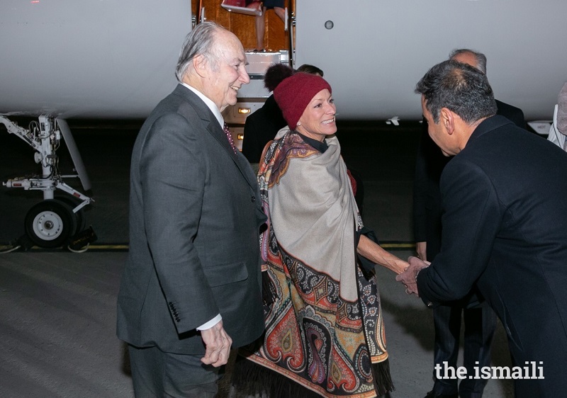 Aga Khan arrives in Ottawa for 2019 Global Pluralism Award