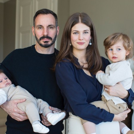 Prince Rahim Aga Khan with family