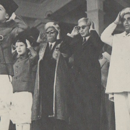 Aga Khan Leading Eid ul Fir prayers at age 7 in Nairobi Simerg and Barakah