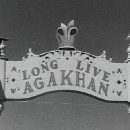 Long Live Aga Khan Banner at his Platinum Jubilee Celebrations in Karachi, Barakah