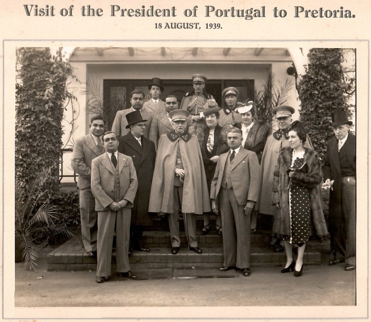 Ismaili leaders of South Africa with Portugal President ANTONIO OSCAR de FRAGOSA CARMONA Barakah
