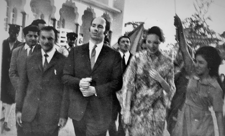 Mawlana Hazar Imam and Begum Salimah Aga Khan visit Mbale, Uganda,1971
