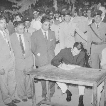 Aga Khan Soroti Muslim Society signing ceremony.