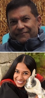 Malik and Nurin Merchant Publisher and Editor Simerg Barakah and Simergphotos 