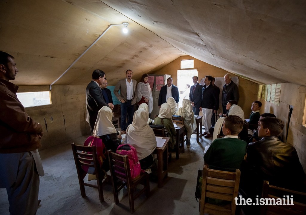 Prince Rahim Aga Khan and Princess Salwa in Pakistan; AKDN Project Barakah