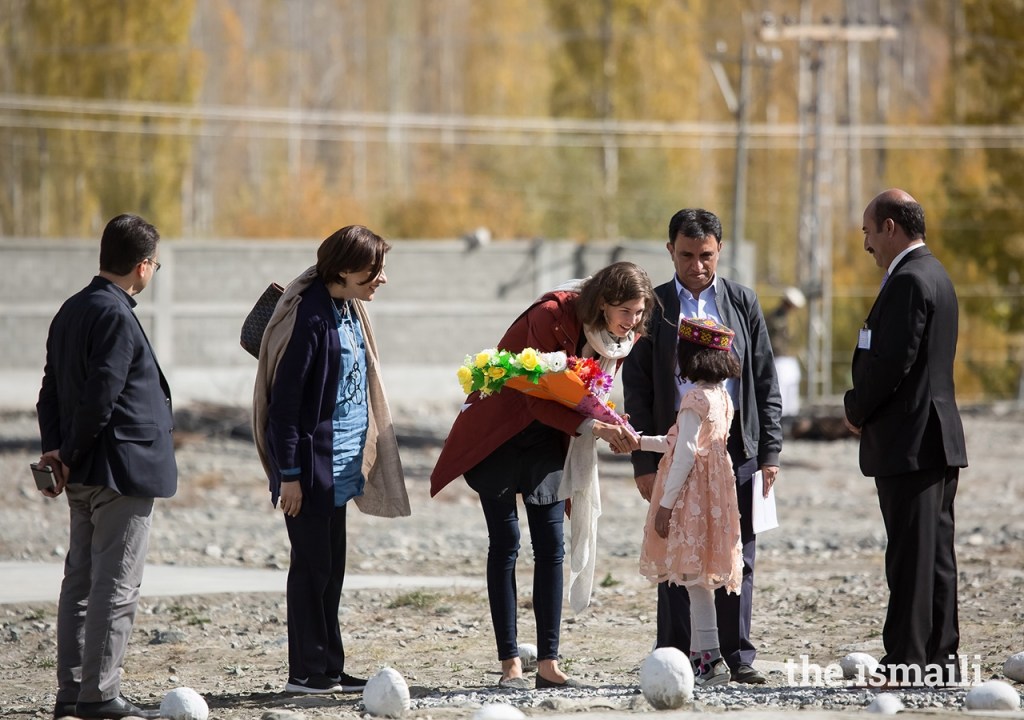 Prince Rahim Aga Khan and Princess Salwa in Pakistan; AKDN Project Barakah