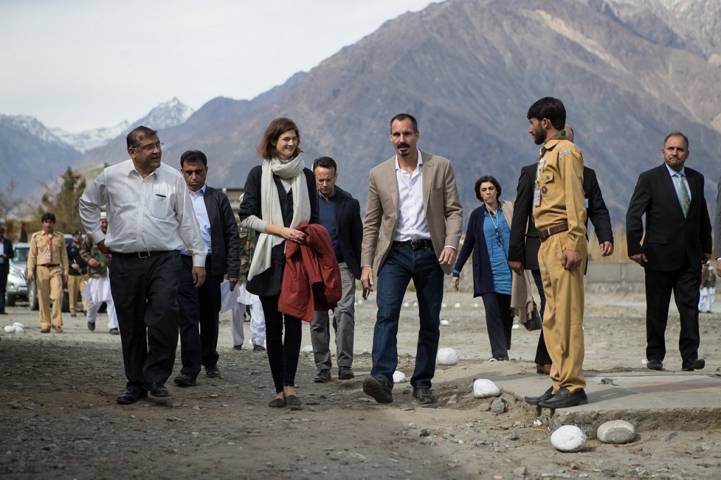 Prince Rahim Aga Khan and Princess Salwa in Pakistan; AKDN Project Barakah