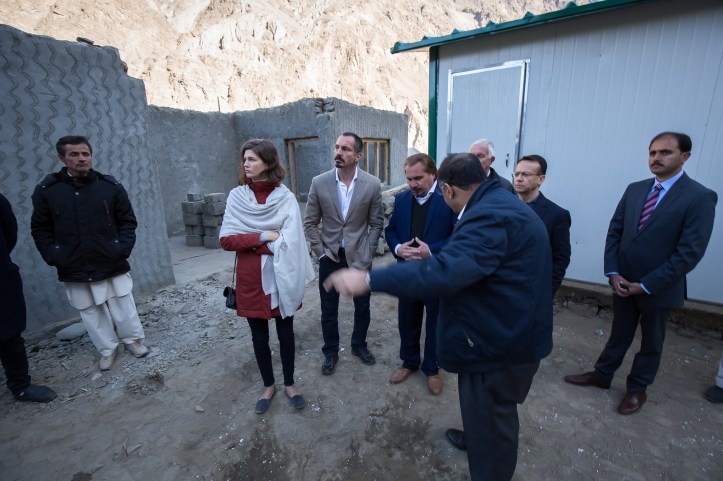 Prince Rahim Aga Khan and Princess Salwa in Pakistan; Aga Khan Agency for Habitat AKAH Barakah