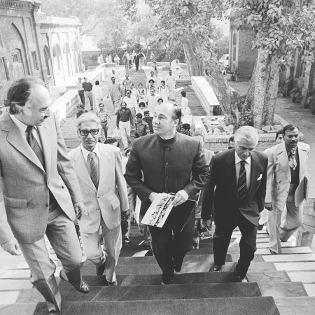 Aga Khan at first award ceremony Lahore