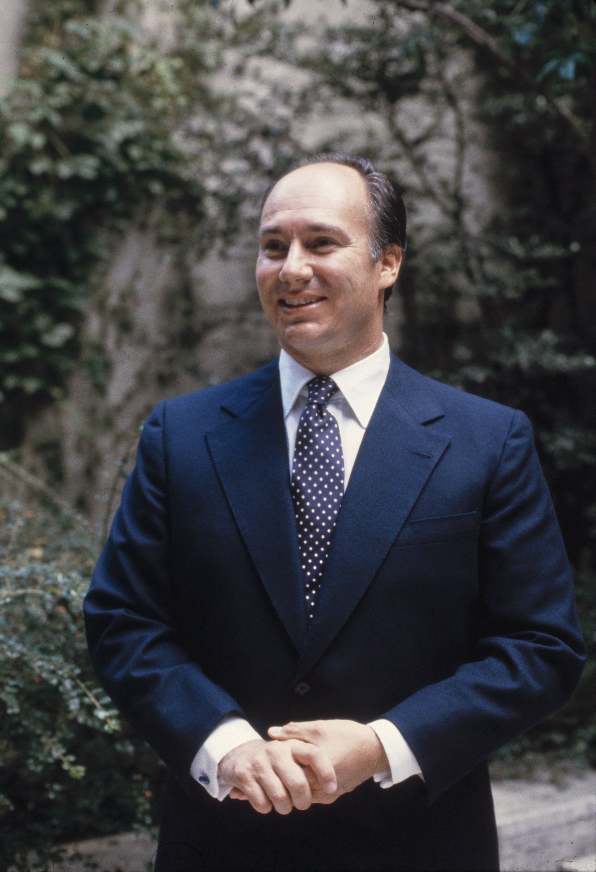Mawlana Hazar Imam, Aga Khan Shah Karim al Hussaini, Bernard Gotfryd photograph collection Library of Congress.