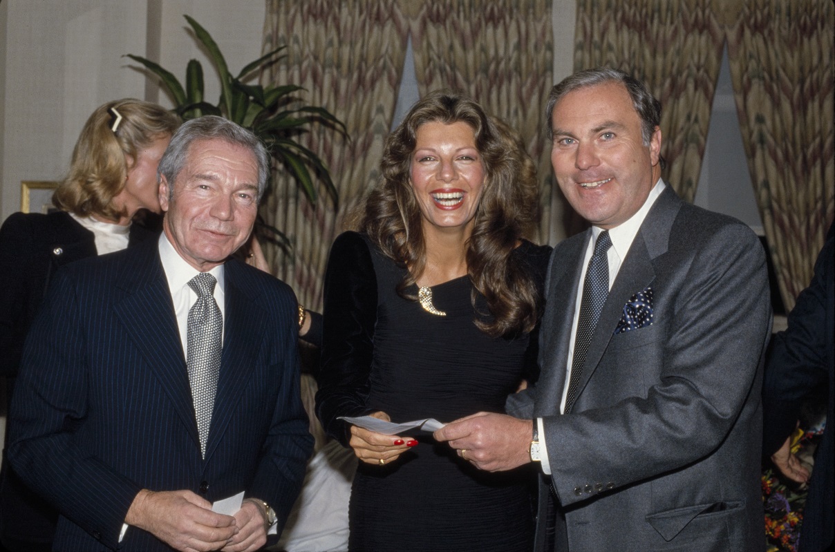 Gotfryd, Bernard, Yasmin Khan, Rita Hayworth's daughter, party for Alzheimer's fundraiser, NYC, LOC photo